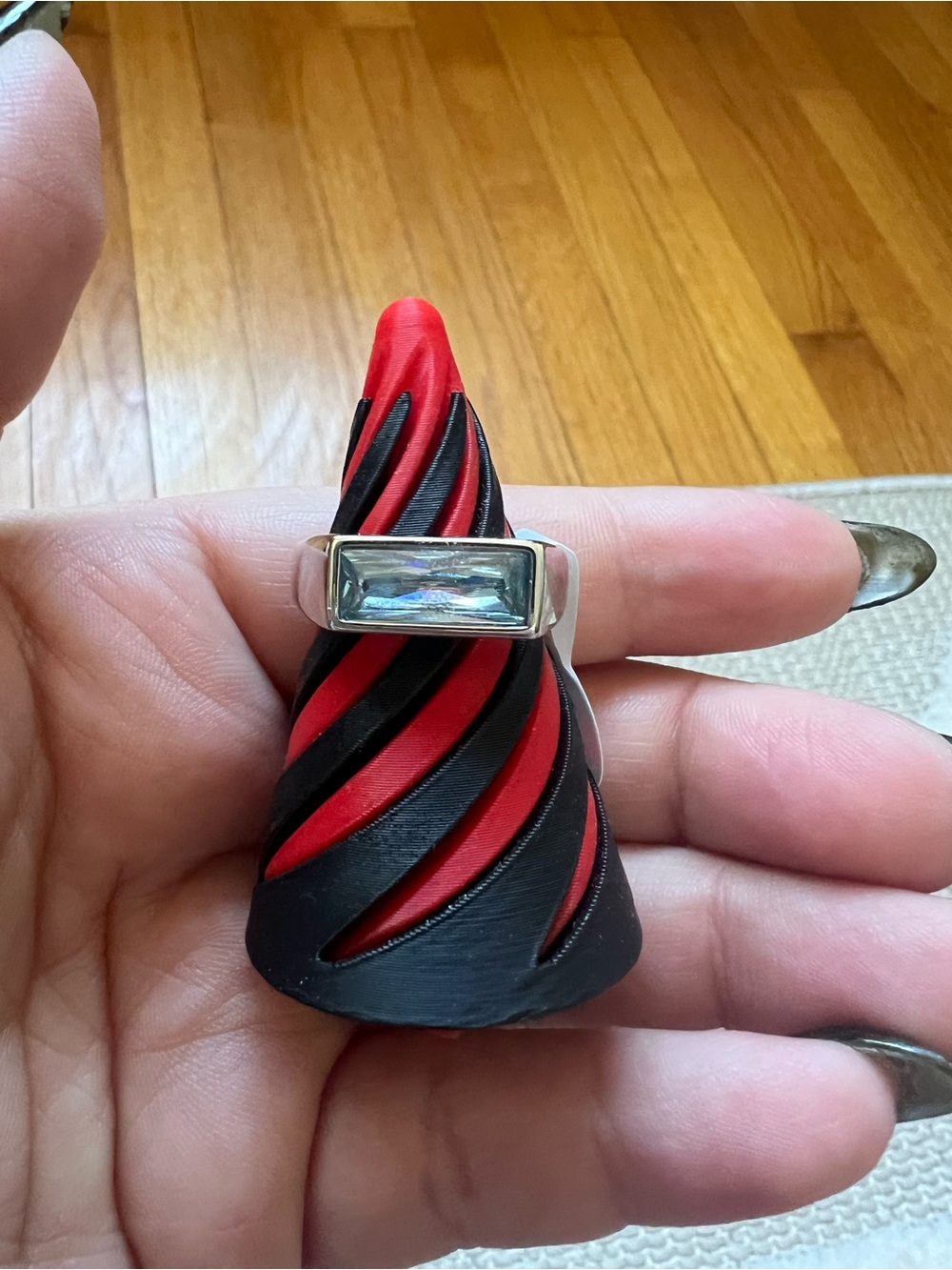 Bomb party deco goddess rg41946 ring size 8 new!